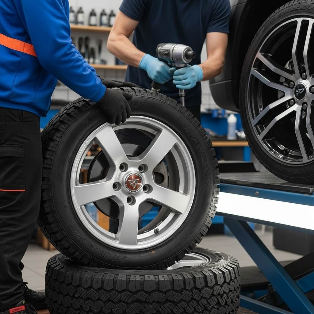 Tire rotation