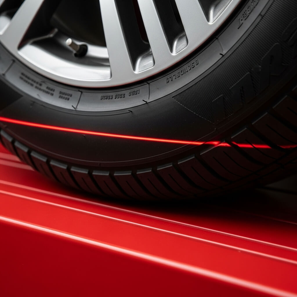 Computerized tire balancing at Quick Lane
