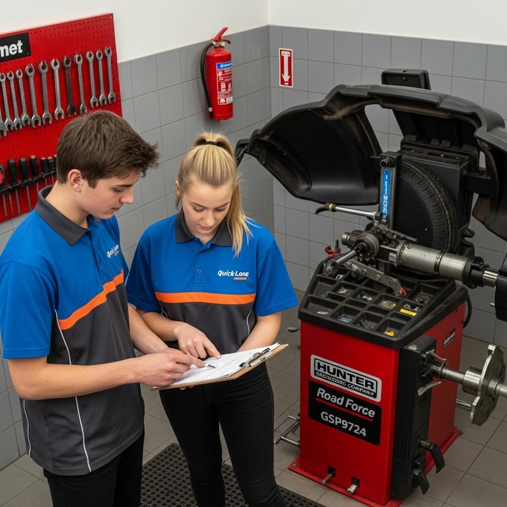 Going over tire balance details
