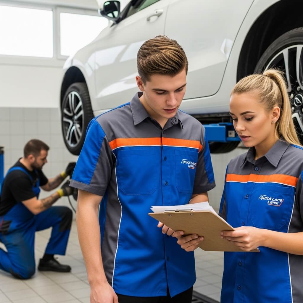 Final tire installation and inspection